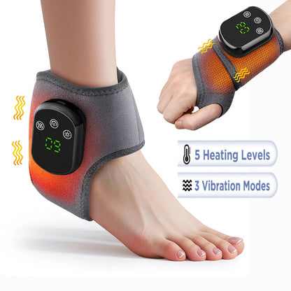 Electric Foot Heat Massager Hot Compress Vibration