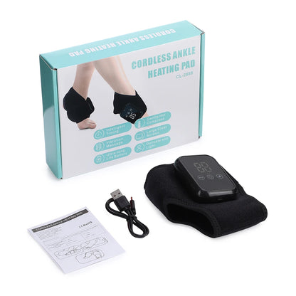 Electric Foot Heat Massager Hot Compress Vibration