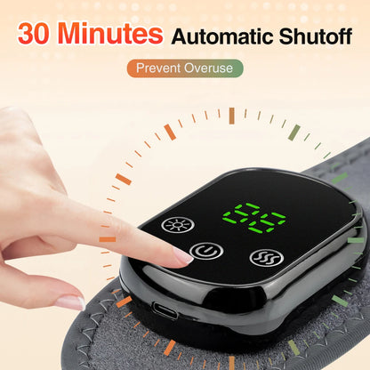 Electric Foot Heat Massager Hot Compress Vibration