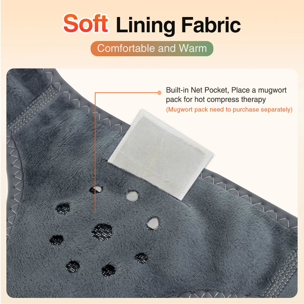 Electric Foot Heat Massager Hot Compress Vibration