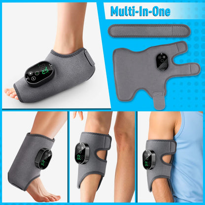 Electric Foot Heat Massager Hot Compress Vibration